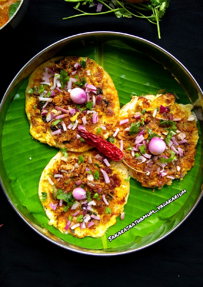 மதுரை கொத்து கறி தோசை- பச்சரிசியில் செய்தது (Kothu kari dosai recipe in tamil) செய்முறை முக்கிய புகைப்படம்