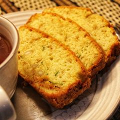 A picture of Pepper mint, zucchini & apple bake.