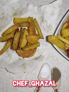 عکسی از دستور سیب زمینی تنوری رژیمی