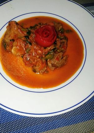 A picture of Beef stew.