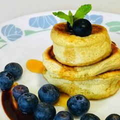 A picture of   Fluffy Japanese Pancakes (whole Wheat).