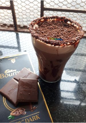 A picture of Chocolate milkshake.