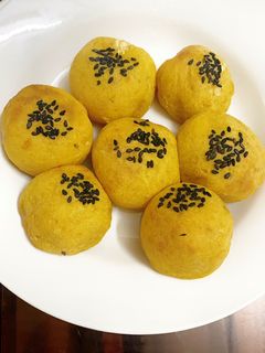 Hình của món Bánh khoai lang mật NCKD.