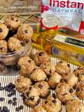 Crunchy Oatmeal Olive Oil Cookies
