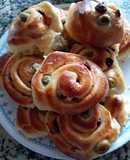 Rollitos de jamón