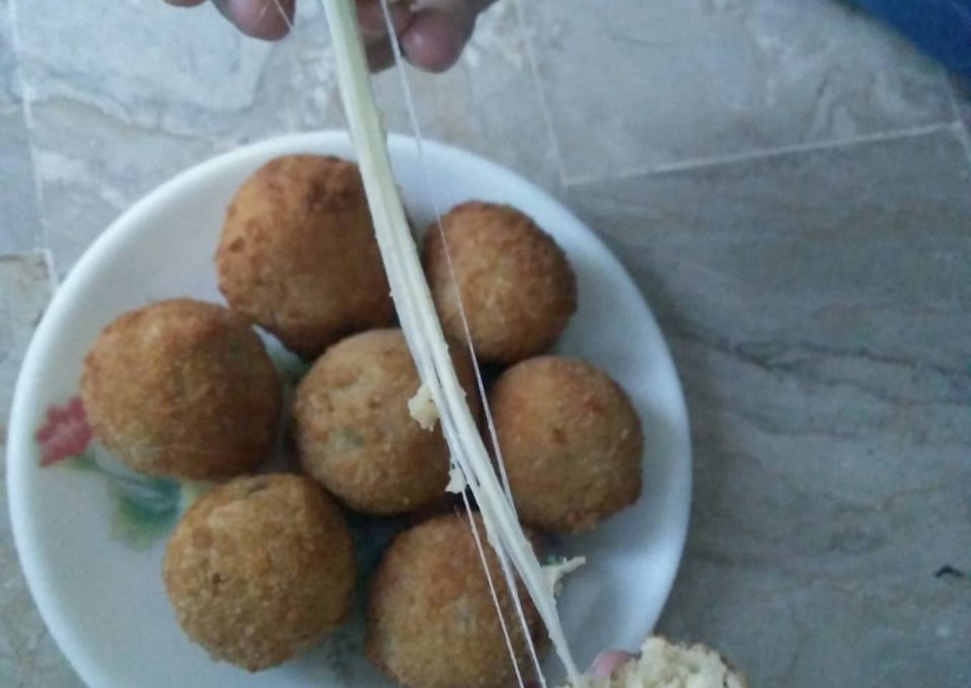 Potato,Chicken and Cheese balls