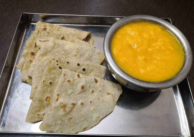 Chapti with Aamras