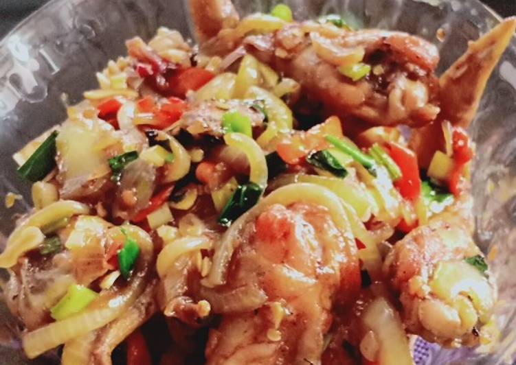 Sayap Ayam Bumbu Szechuan (Saori)