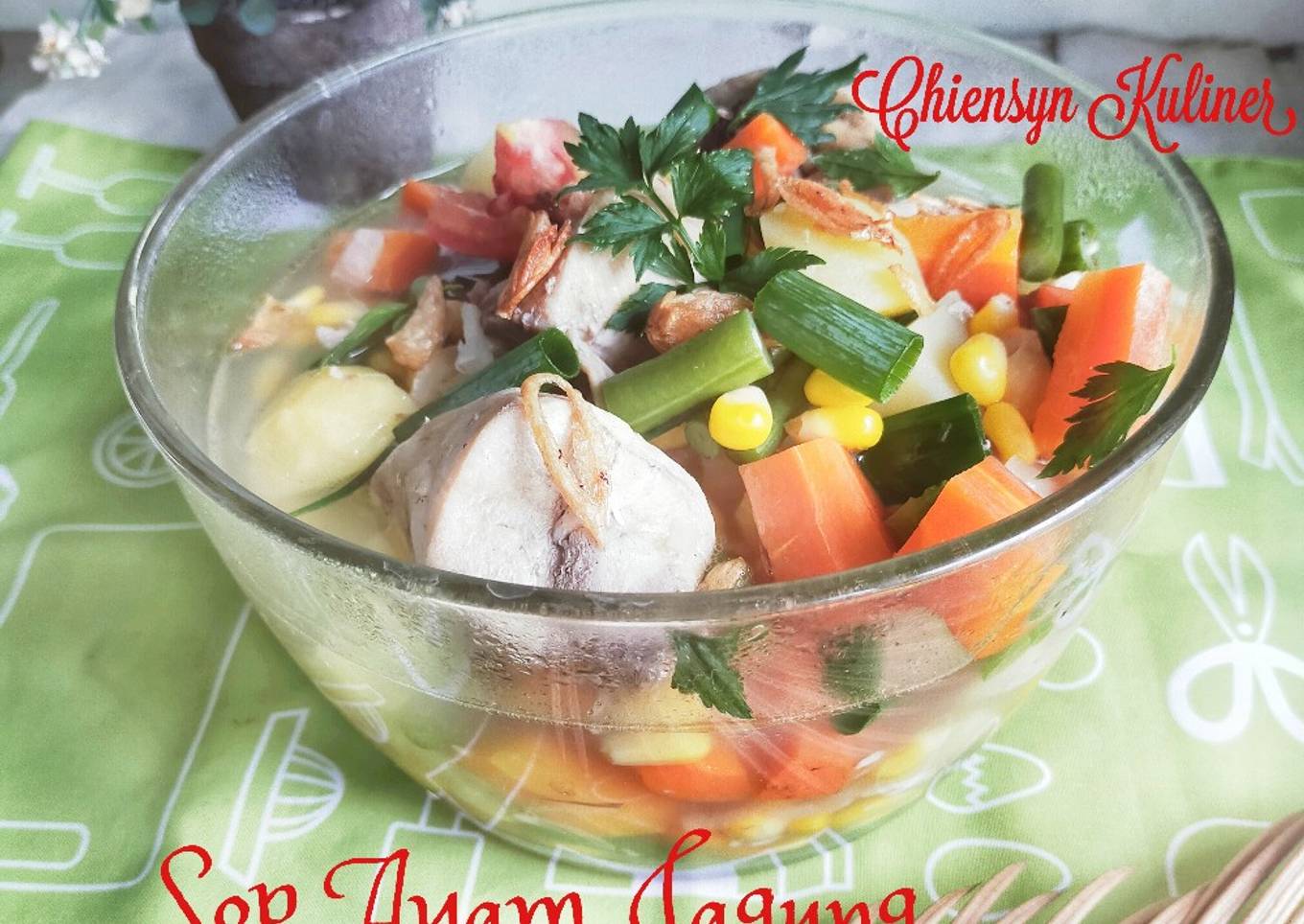 SOP AYAM JAGUNG⁣