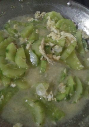 Foto resep Tumis timun teri telur