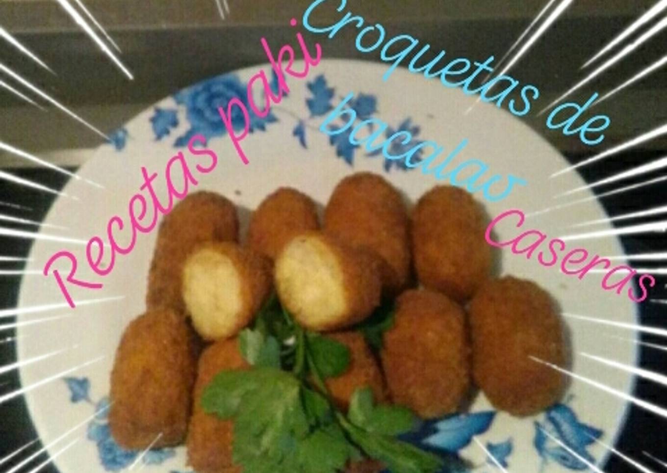 Croquetas de bacalao💠 paso a paso 🍴con Thermomix5 💠