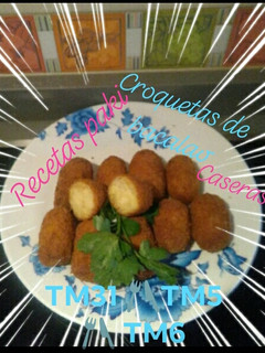 Una foto de Croquetas de bacalao💠 paso a paso 🍴con Thermomix5 💠