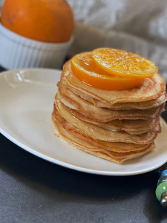 A picture of Orange Pancake.