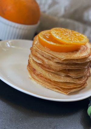 A picture of Orange Pancake.