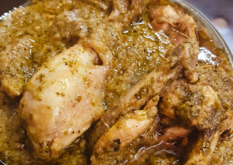 Recipe of Homemade Green Masala Chicken