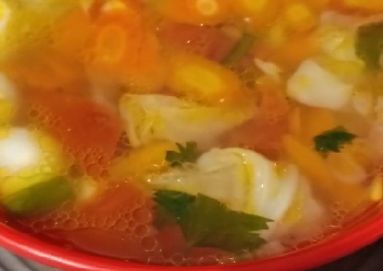 Sop telur puyuh Sop telur puyuh