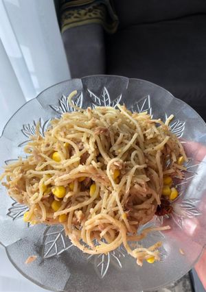 صورة لوصفة باستا بالتونة