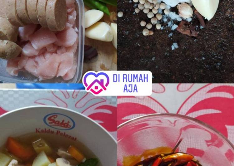 Resep Sop Ayam Galantin Jamur Shitake With Sambel Kecap Legit Dan Nikmat