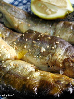 鹽烤香魚 的食譜成品照片
