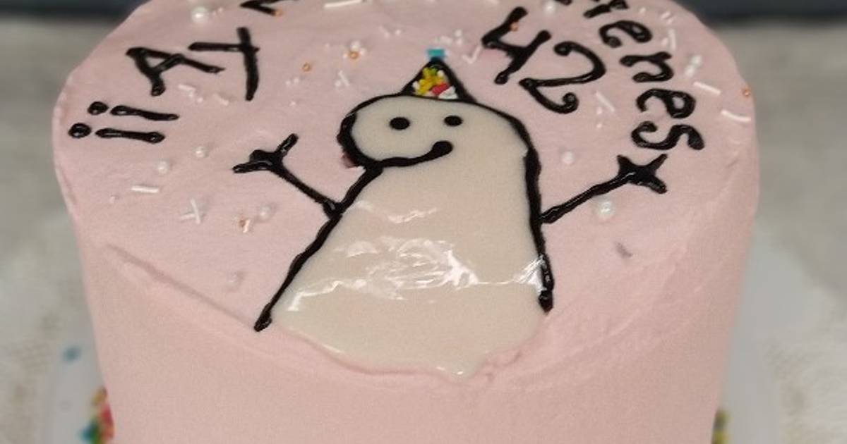 Torta de cumpleaños Meme Receta de Carolina - Cookpad