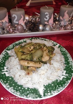 Gluténmentes kínai brokkolis csirke (IR barát) recept fotója