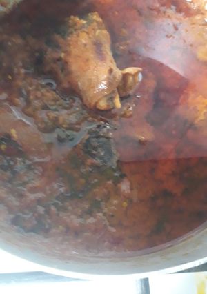 A picture of Sent leave stew.