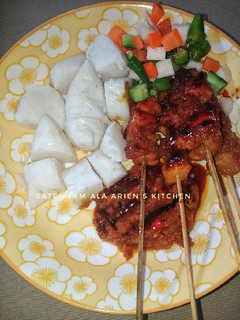 Foto resep Sate ayam ala Arien's kitchen