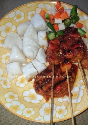 Foto resep Sate ayam ala Arien's kitchen