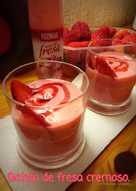 batido fresa con leche condensada