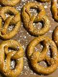 Pretzel con la pasta madre