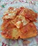 Ravioles de Acelga y ricota con salsa de tomate