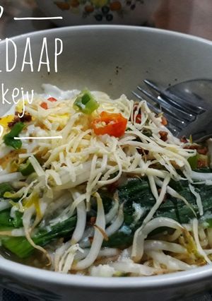 Foto resep Mie rebus telor keju