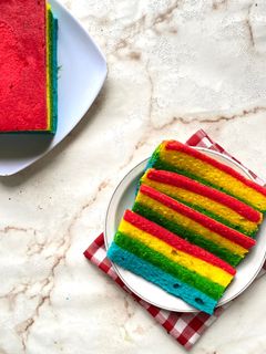 Foto resep Rainbow Cake