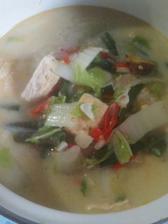 Foto resep Sayur lodeh sawi putih