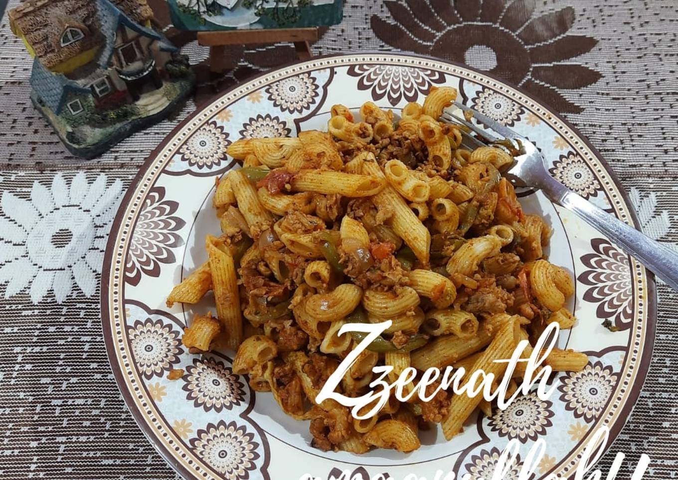Mixed Mutton Mince Pasta