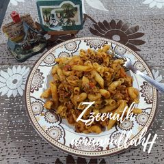 A picture of Mixed Mutton Mince Pasta.