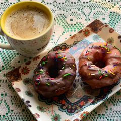 A picture of Doughnuts.