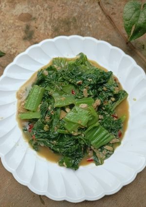 Foto resep Tumis sawi pait