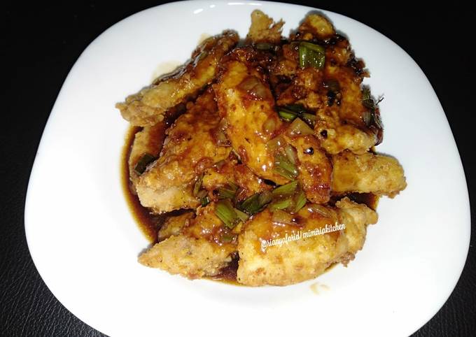 Ayam fillet saos mentega