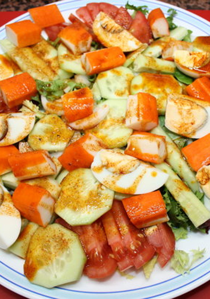 Una foto de Ensalada al pimentón