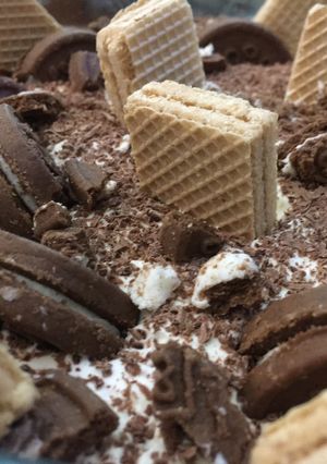 Una foto de MANJAR RUMBA CHOCOLATOSO🍫🥳❤️👏
