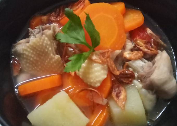 Bagaimana Menyiapkan Sop Ayam Pak Min Klaten Anti Gagal