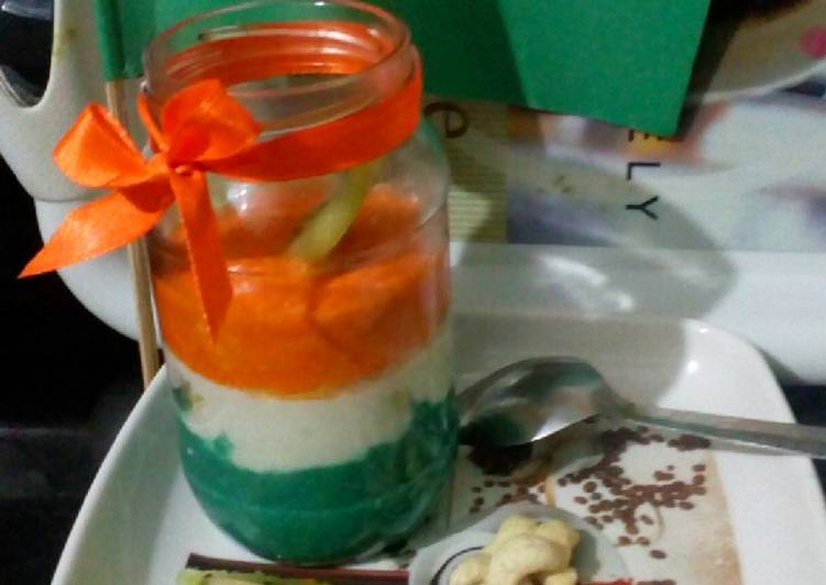 Step-by-Step Guide to Prepare Favorite Tricolor Fruity Nuty Mava Lassi