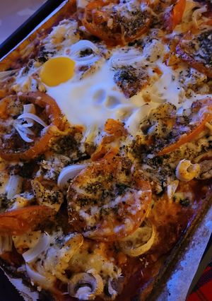 Una foto de Masa de pizza de calabaza con Thermomix