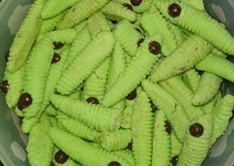 Resep Caterpilar kue ulat hijau, Menggugah Selera