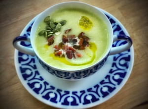 Foto principal de Gazpacho de melón (en Thermomix)