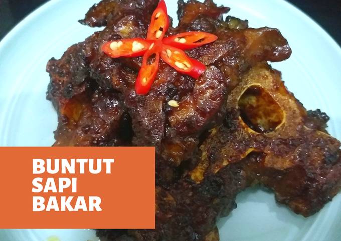 Resep memasak Buntut Sapi Bakar yang sedap