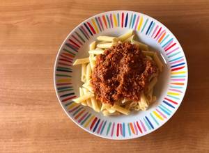 Macarrones bolognesa para bebés +6m - Recetas Thermomix