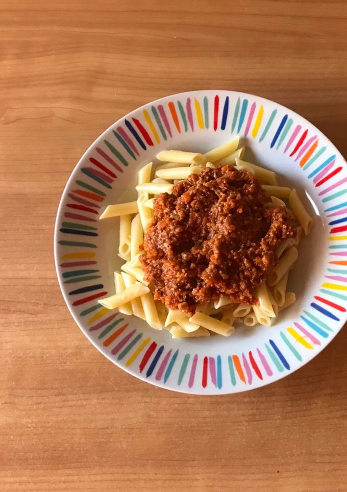 Una foto de Pasta con salsa boloñesa en Mambo