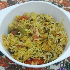 A picture of Veg Biryani.